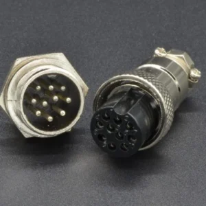 9pin and 10pin gx16 series aviation connectors